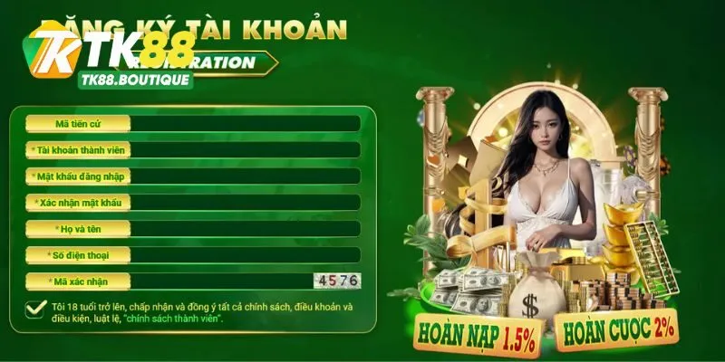 Các bước đăng ký chi tiết tài khoản đại lý lottery